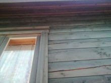 諏訪山荘屋根壁修繕