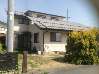 遮熱塗料施工前