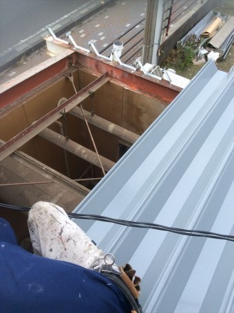 ボイラー室屋根