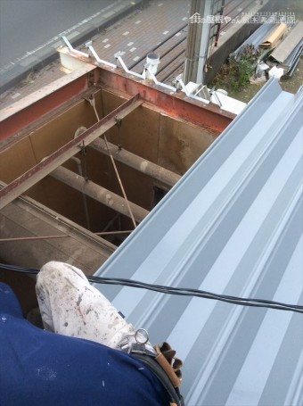 ボイラー室屋根