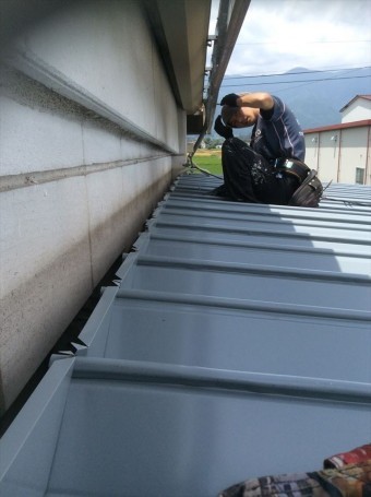 ボイラー室屋根