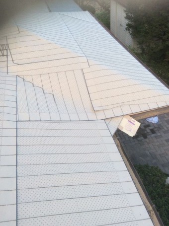 北安曇郡池田町S邸瓦おろし