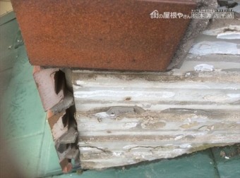 松本市梓川M邸煙突サイディング