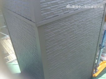 松本市梓川M邸煙突サイディング