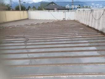 松本塾屋根塗装