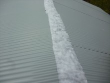 安曇野市三郷 倉庫屋根葺き替え