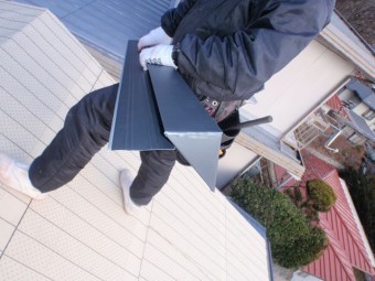 茅野市玉川Y邸瓦屋根葺き替え