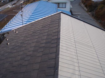 茅野市玉川Y邸瓦屋根葺き替え