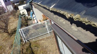 安曇野市三郷 雨樋 火災保険