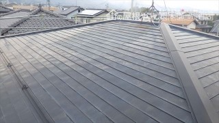 ソーラー温水器 撤去 屋根