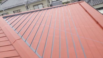屋根下塗り 板金 シリコン