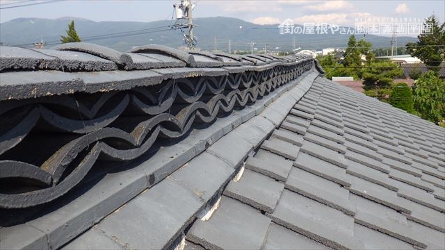 セメント瓦 棟