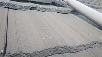 モニエル瓦破損