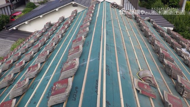 ルーフィングシート 張り替え