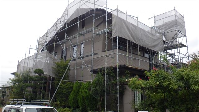 モニエル瓦 おろし作業