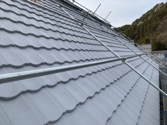 松本市四賀村屋根外壁塗装