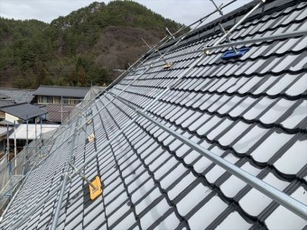 松本市四賀村屋根外壁塗装