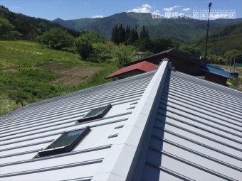 木曽郡大桑村Y邸屋根塗装