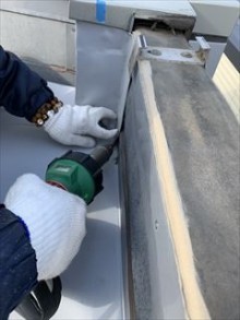 12月24日防水工事 石川薬局様