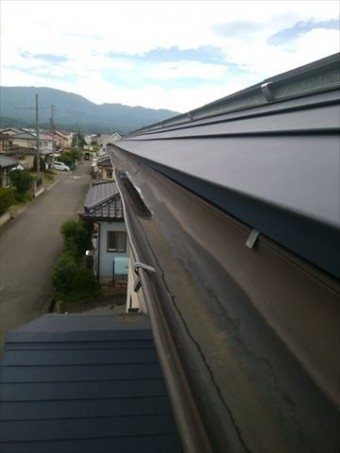 塩尻市ガルバリウム鋼板