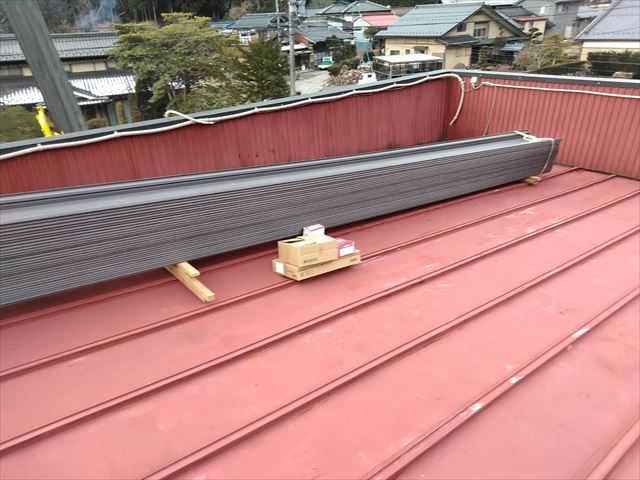 台風被害屋根工事