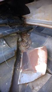 塩尻市大門で瓦屋根の雨漏り補修をしました原因は意外なものでした