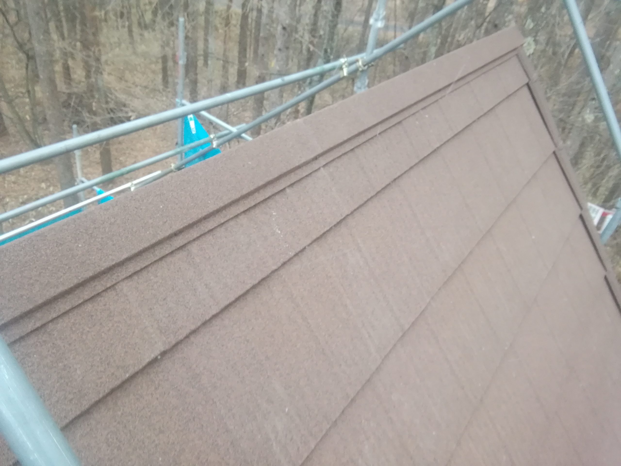 別荘屋根カバー工法