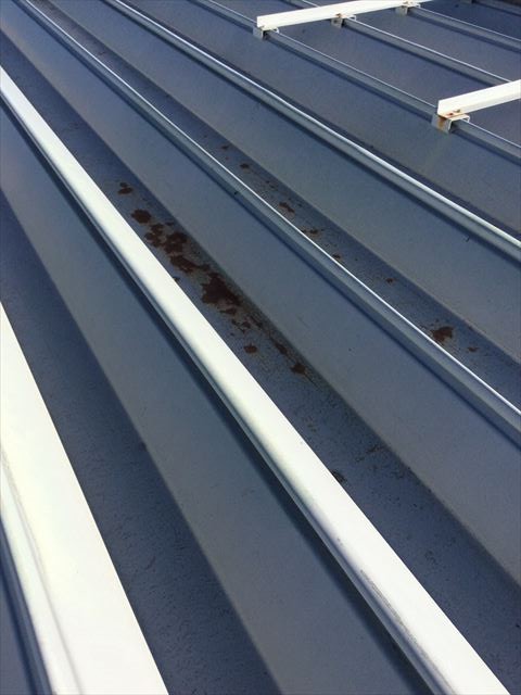 松本折版屋根サビ