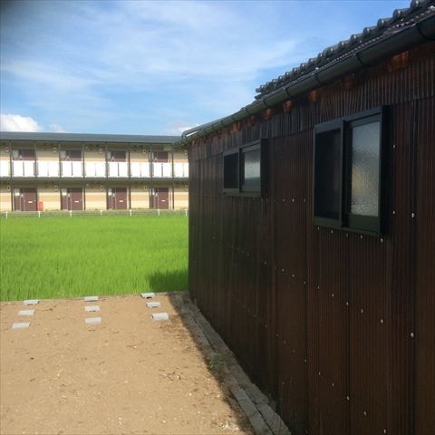 雨樋取り付け後