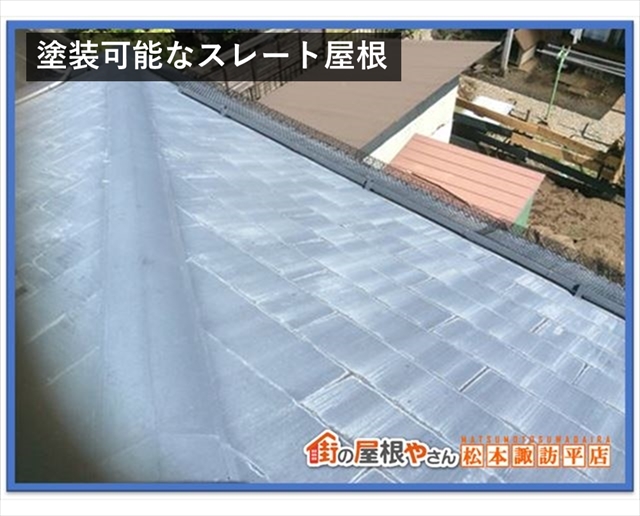 塗装可能なスレート屋根