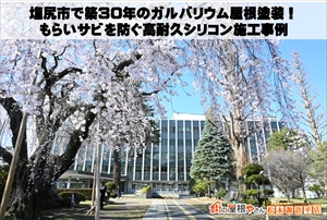 塩尻市で築30年のガルバリウム屋根塗装！もらいサビを防ぐ高耐久シリコン施工事例