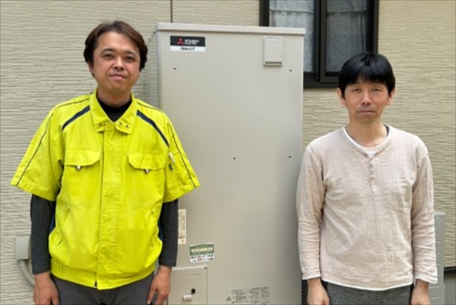 塩尻市｜エコキュート交換「スピーディかつ丁寧な仕事」とのお声