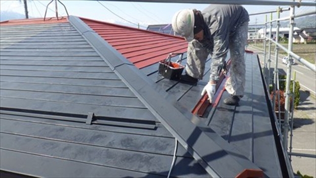 安曇野市外装全面改修工事4