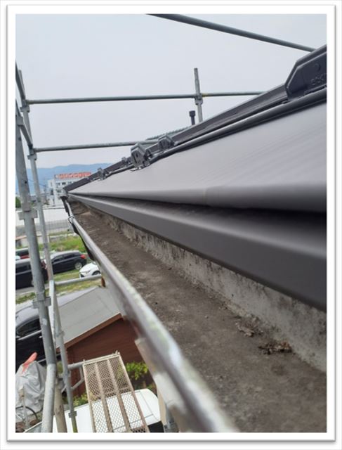 スレート屋根カバー工法
