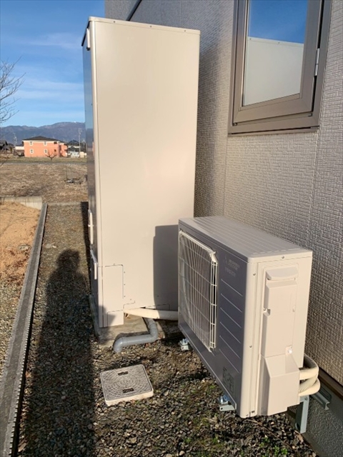 松本市エコキュート交換お客様の声2