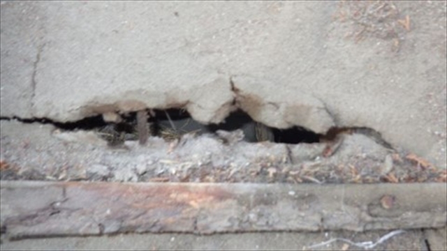 松本市セメント瓦雨漏り調査2