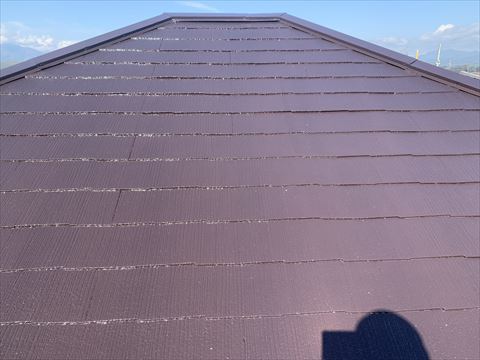 スレート屋根強化塗装