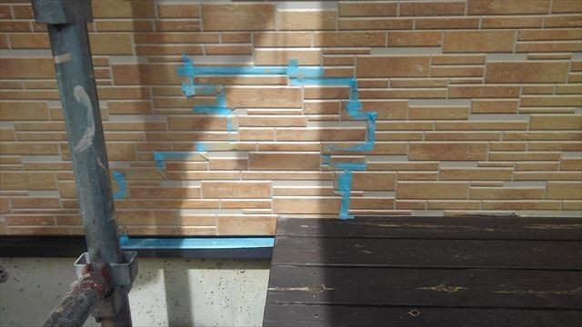 諏訪市で外壁補修塗装｜レンガ調サイディングの「塗りムラ」を職人技で完全再生！9